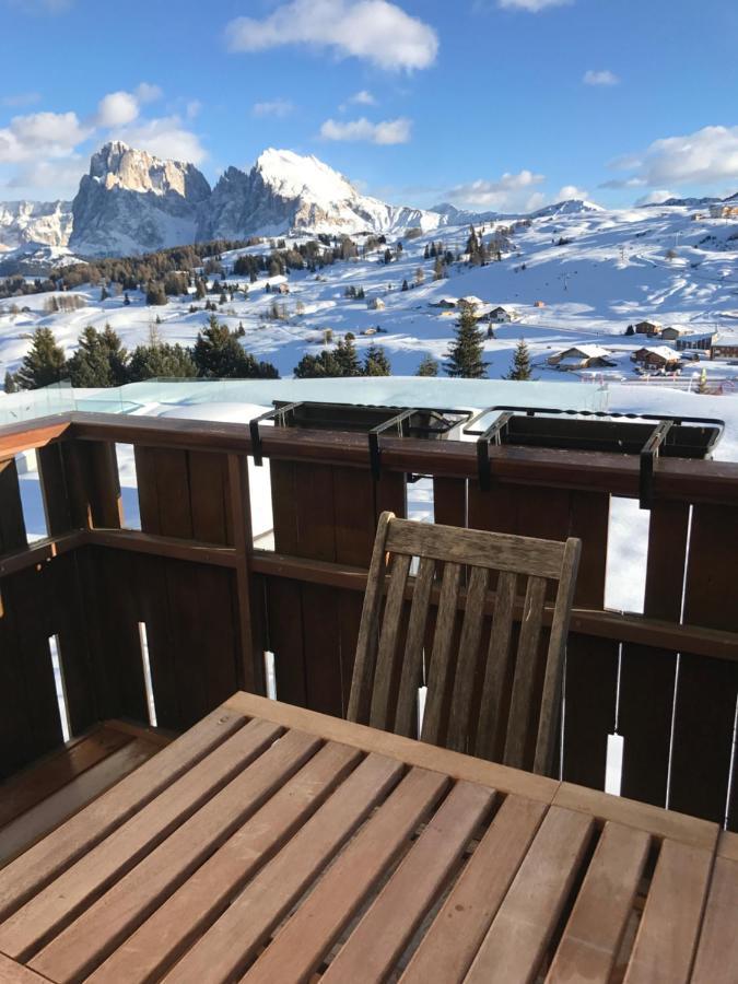 Appartamento Con Vista Sull'Alpe Di Siusi Bulla Екстериор снимка
